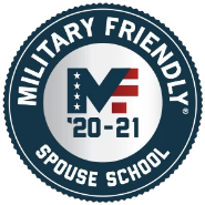 Military friendly spouse school logo